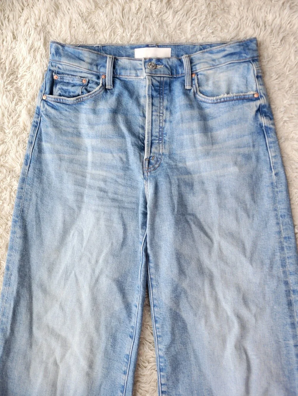 Mother Superior The Tomcat Roller in I Confess Jeans Denim Womens 31